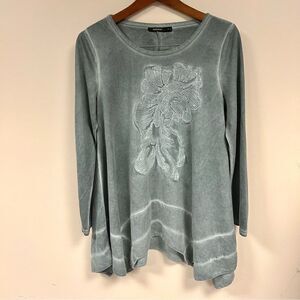 Radzoli tunic with asymmetrical hemline Size M